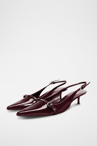 Escarpins vernis - Bordeaux