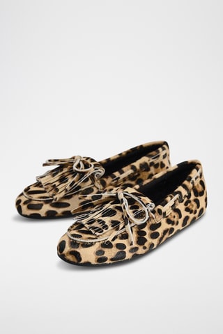 Mocassins en cuir - Beige