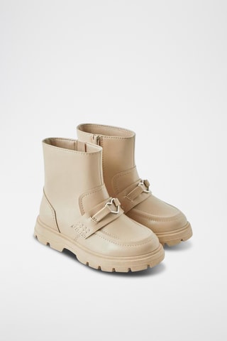 Bottines - Beige