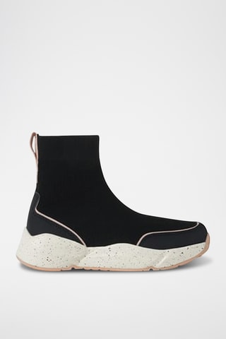 Tennis-chaussettes - Noir