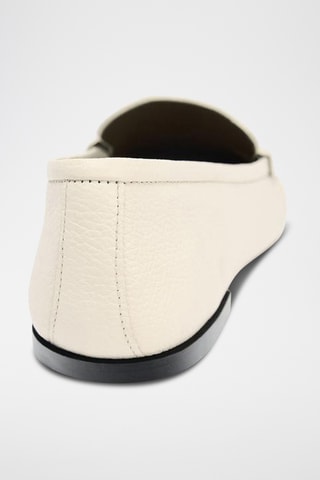 Mocassins en cuir - Blanc