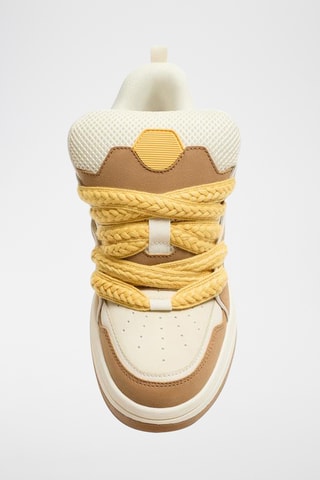 Baskets montantes - Beige