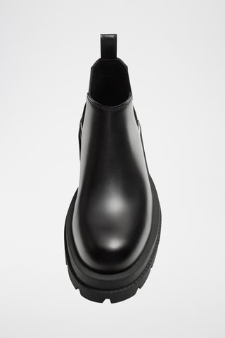 Bottines Chelsea plateformes - Noir