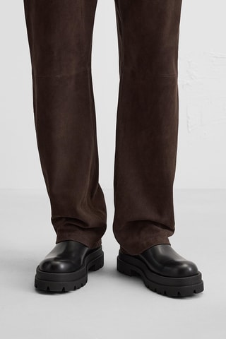 Bottines Chelsea plateformes - Noir