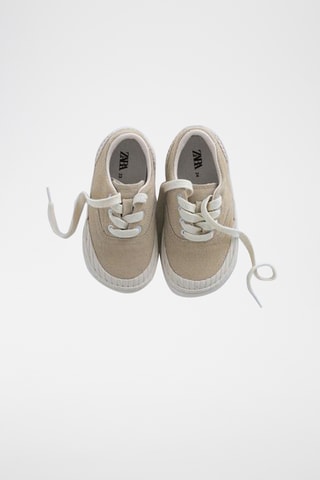 Baskets en nubuck - Camel