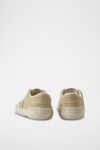 Baskets en nubuck - Camel