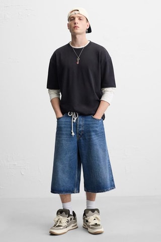 Baskets montantes - Gris clair et blanc