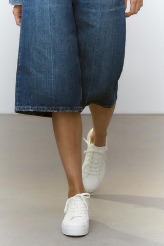 Baskets plateformes - Blanc