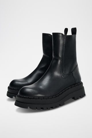 Bottines plateformes - Noir