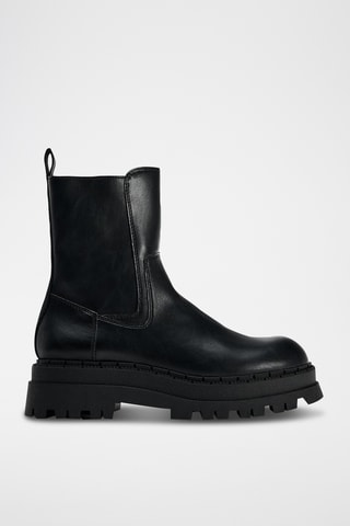Bottines plateformes - Noir