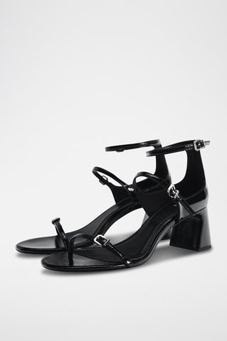 Sandales vernies - Noir