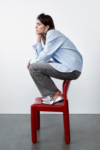 Mocassins - Argenté