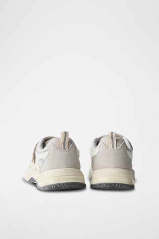 Baskets en cuir - Ecru