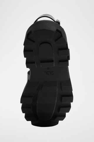 Sandales plateformes - Noir