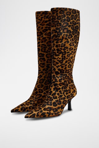 Bottes en cuir - Marron