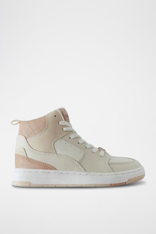 Baskets montantes - Ecru