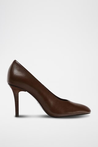 Escarpins en cuir - Marron