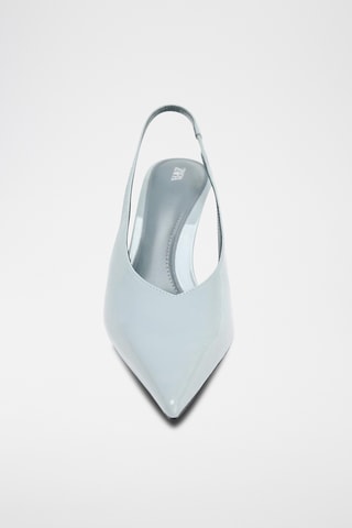 Escarpins vernis - Bleu clair