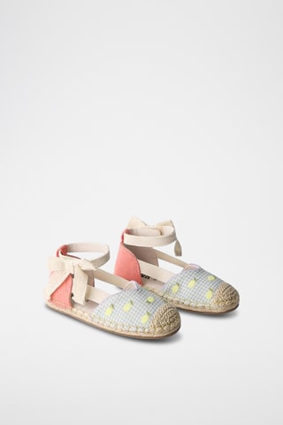 Espadrilles - Ciel et écru