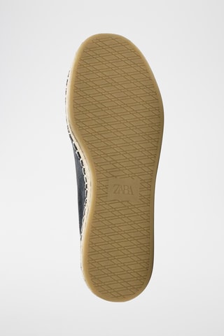 Baskets en nubuck - Bleu nuit