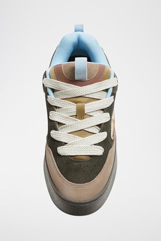 Baskets en nubuck - Marron