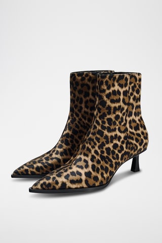 Bottines - Beige et noir