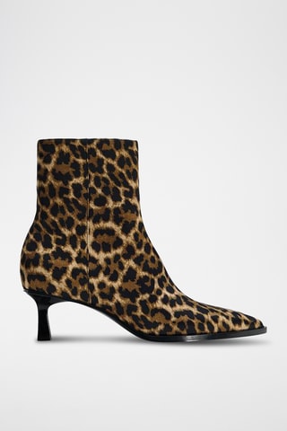 Bottines - Beige et noir