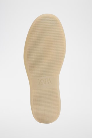 Baskets en nubuck - Ecru