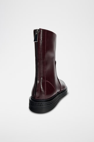 Bottines vernies - Bordeaux