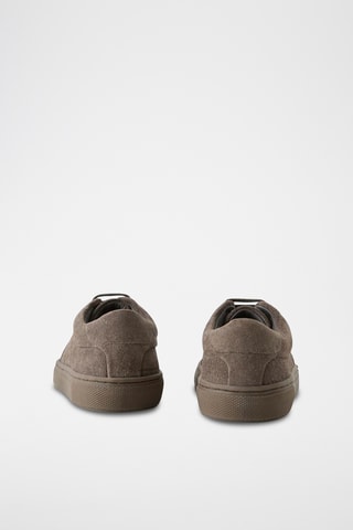 Baskets en nubuck - Taupe