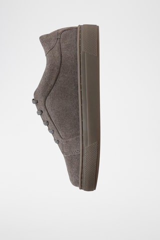 Baskets en nubuck - Taupe