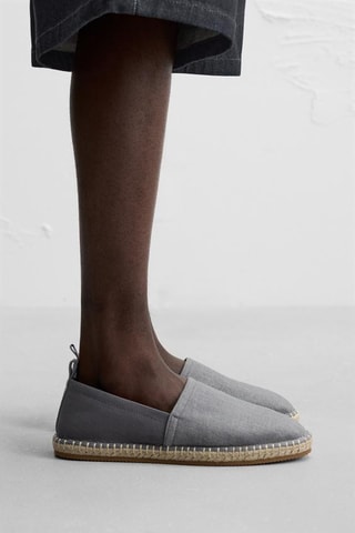 Espadrilles - Gris clair