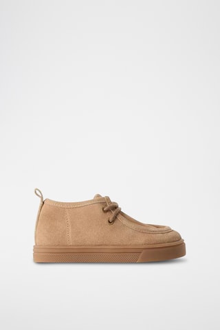Bottines en nubuck - Camel