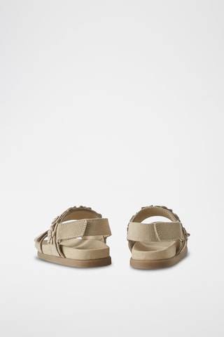 Sandales en nubuck - Marron