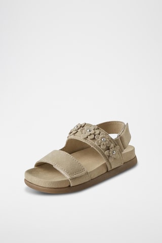 Sandales en nubuck - Marron