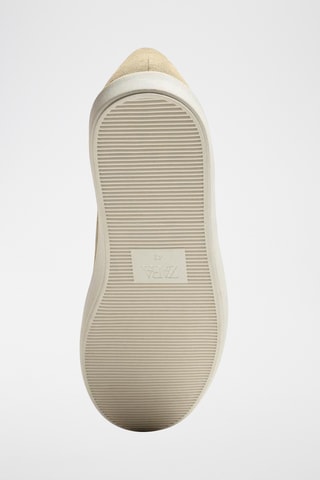 Baskets en nubuck - Beige