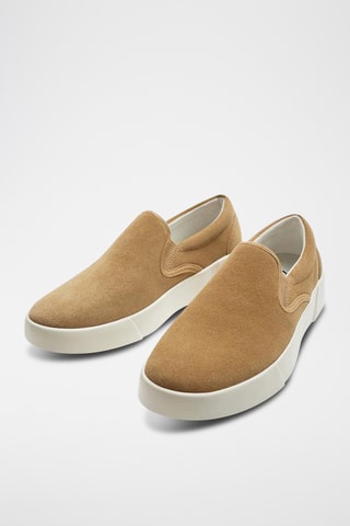 Slip-on en nubuck - Beige