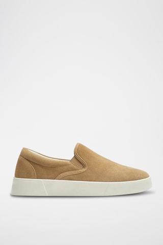 Slip-on en nubuck - Beige
