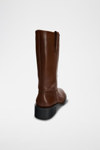 Bottes en cuir - Marron