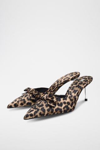 Mules à talons - Beige