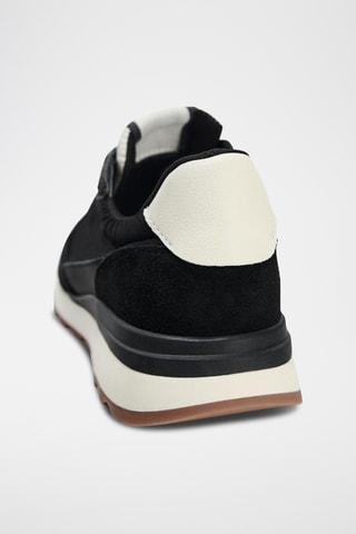 Baskets en cuir - Noir