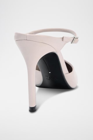 Mules à talons - Rose