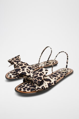 Sandales - Beige et noir