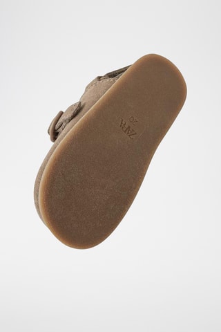 Sabots en nubuck - Gris foncé