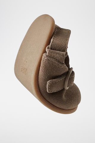 Sabots en nubuck - Gris foncé