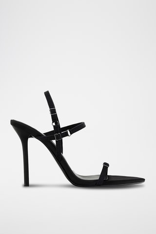 Sandales à talons - Noir