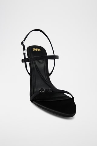 Sandales à talons - Noir