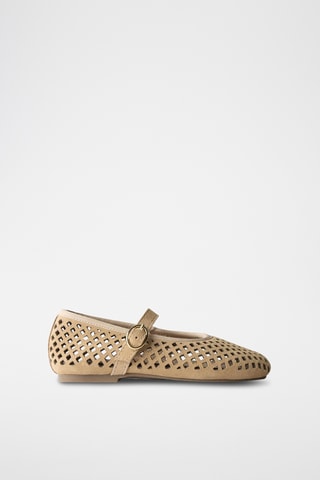 Babies en nubuck - Marron clair