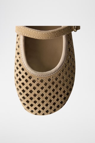 Babies en nubuck - Marron clair