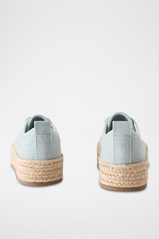 Espadrilles plateformes - Ciel
